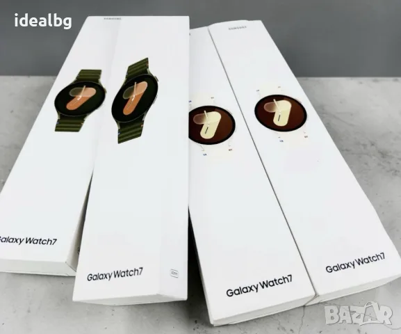 НОВ! Смарт Часовник Samsung Galaxy Watch 7 40mm Cream / Green 2г. Гаранция!
