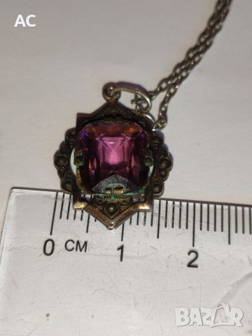 Сребърно колие , снимка 5 - Колиета, медальони, синджири - 38492020