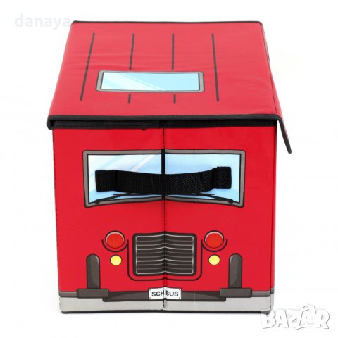 1520 Детска сгъваема кутия за съхранение на играчки АВТОБУС, снимка 7 - Други - 29131166