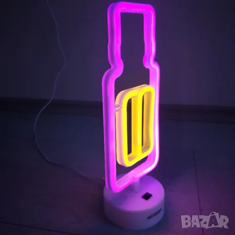 Неонова лапма във форма на шишенце DoTERRA, снимка 4 - Лед осветление - 48290803