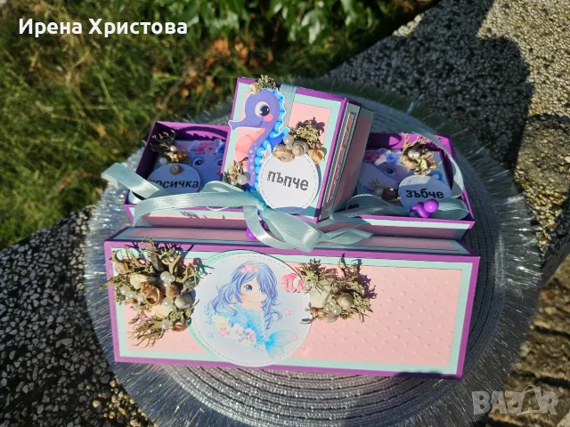 Албум +кутия за бебешки съкровища. Налични! , снимка 8 - Декорация за дома - 56047099