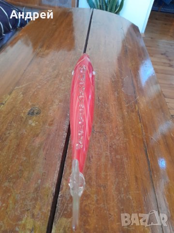 Стъклена фигура,фигурка,риба #2, снимка 4 - Други ценни предмети - 42864953