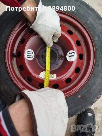 Резервна гума патерица Пежо Ситроен и Форд , снимка 5 - Гуми и джанти - 53064010
