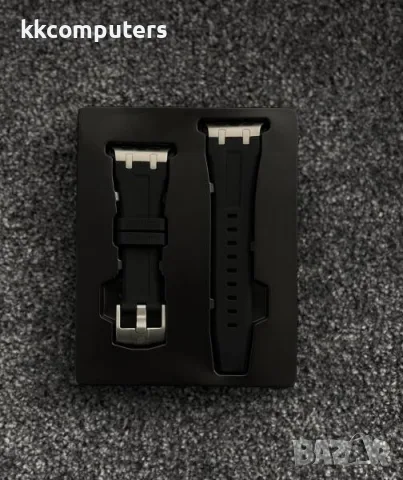 Duzon силиконова каишка / Черен / за Apple Watch 38-40-41mm