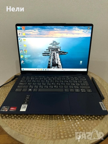 Лаптоп Lenovo flex 5- две в едно, снимка 2 - Лаптопи за работа - 53946961
