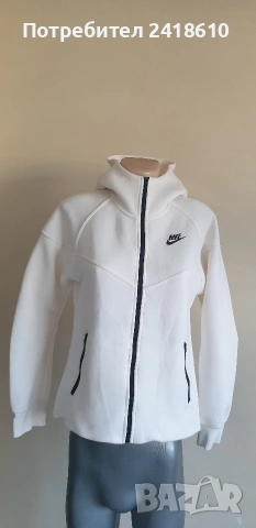 Nike Tech Full Zip Hoodie Womens Size S НОВО! ОРИГИНАЛ! Дамски Суитшърт!, снимка 6 - Спортни екипи - 54152217