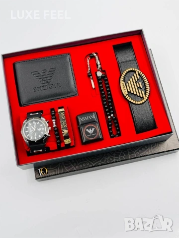 Armani 💎Мъжки Комплекти , снимка 4 - Подаръци за мъже - 53360111