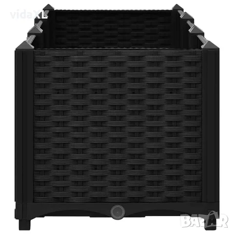 vidaXL Повдигната леха, 120x40x38 см, полипропилен, снимка 4 - Саксии и кашпи - 56146610