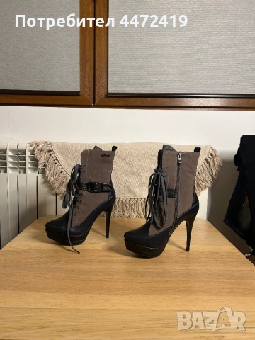 Дамски ботуши на ток Axel, снимка 2 - Дамски ботуши - 52660318