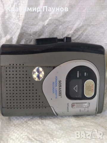 Радио ,,SHARP ,,и записващ уокмен ,,SONASHI,, made in Japan.,, За части . Двете за 40 лв., снимка 8 - Радиокасетофони, транзистори - 50564736