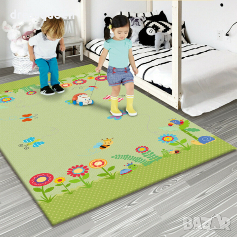 3889  Постелка за игра с цифри и букви Образователна, снимка 5 - Образователни игри - 44615293