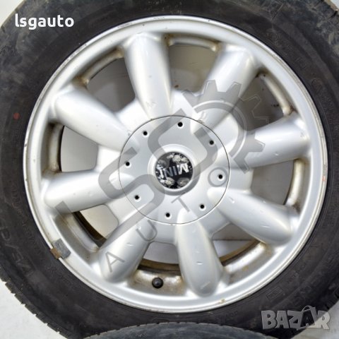 Алуминиеви джанти 4x100 с гуми R15 Mini Hatch (R50; R53)(2001-2006) ID:90012, снимка 7 - Части - 38826186