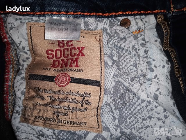 Soccx Denim, Оригинални дънки, Размер 28. Код 1929, снимка 10 - Дънки - 40257028
