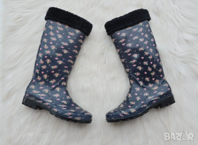 Дамски гумени ботуши №37, снимка 11 - Дамски ботуши - 52316501