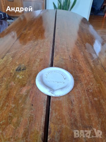 Стара фаянсова плочка Напредък Каспичан