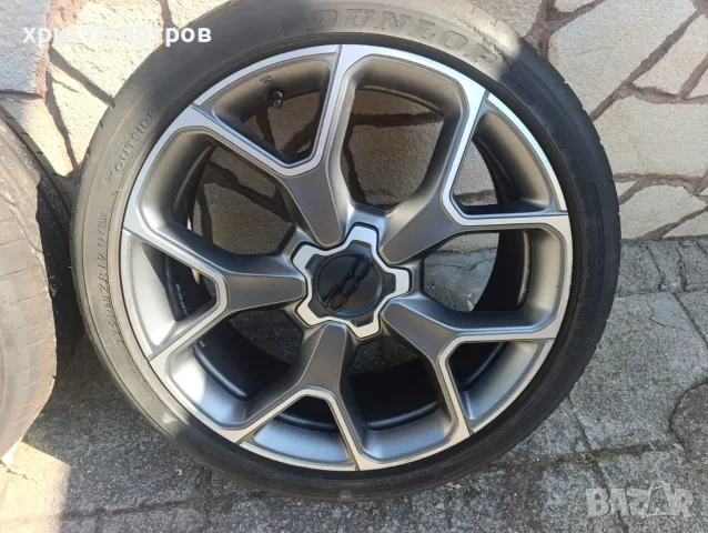 Оригинални алуминиеви джанти за Fiat 500 19 цола 225/40R19 DUNLOP SPORT MAXX RT 93Y XL, снимка 4 - Гуми и джанти - 55835812