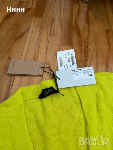 Мъжка жилетка блуза Maison Flaneur 54 размер жълта, снимка 2 - Други - 42907308