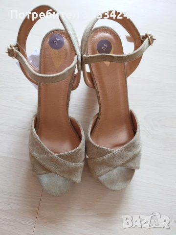 Нови токчета с платформа, снимка 3 - Сандали - 50716808