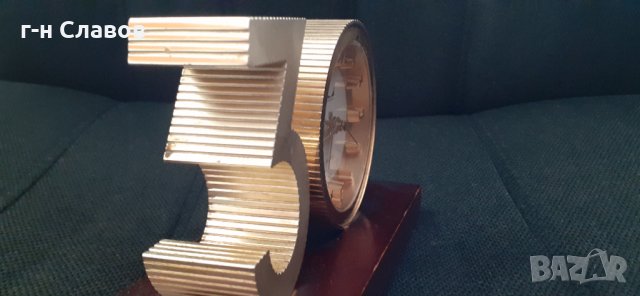Юбилеен Часовник - плътен месинг ЯПОНСКИ 1970 г., снимка 3 - Мъжки - 35014399