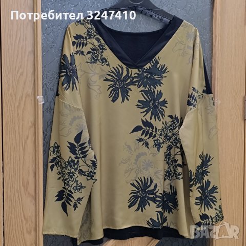 Дамски елегантни блузи - размери - XL-XXL /48-50/. Всяка по 10лв, снимка 3 - Блузи с дълъг ръкав и пуловери - 42219228