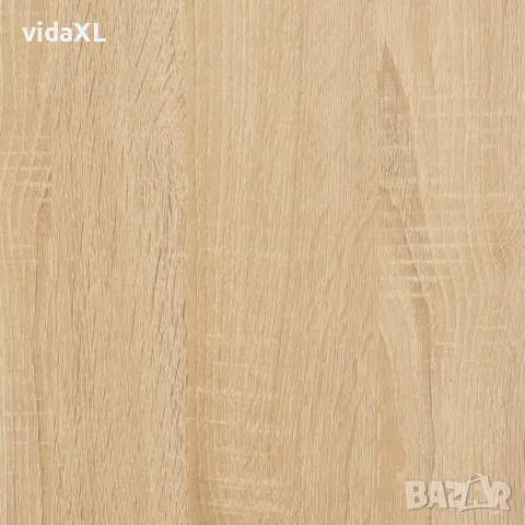 vidaXL Етажерка дъб сонома 100x32x170 см инженерно дърво и желязо, снимка 8 - Етажерки - 56148122