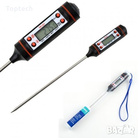 Дигитален кухненски термометър за храни и течности, снимка 1 - Аксесоари за кухня - 30223993