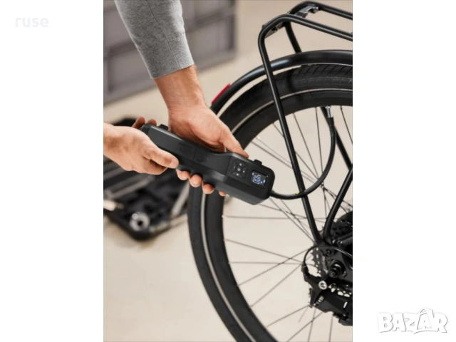 НОВА! Акумулаторна помпа за сгъстен въздух авто-вело-мото Premium, снимка 7 - Аксесоари за велосипеди - 53967054