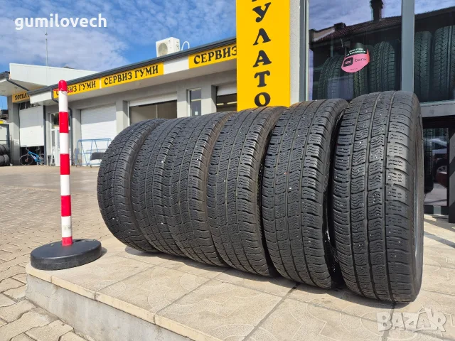 6бр.бусови зимни гуми 195/75/16 C Barum 25г.