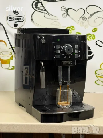 Кафемашина кафе автомат delonghi magnifica S с гаранция, снимка 9 - Кафемашини - 55997707