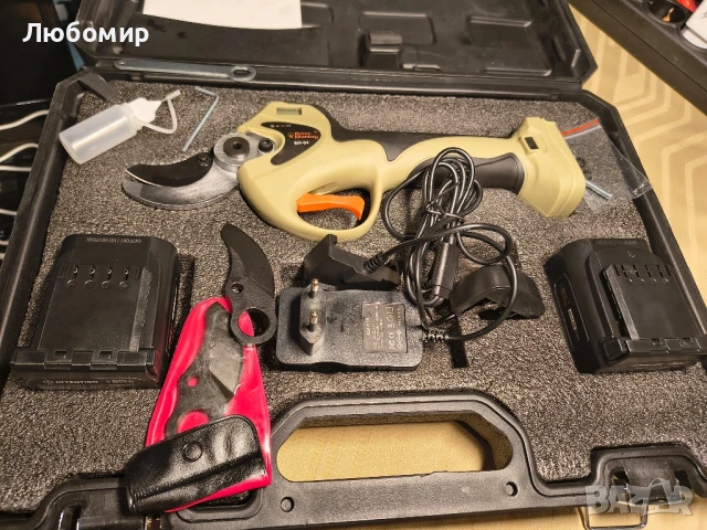 BraveMonkey Безжични ножици за клони 40 мм, Професионални електрически ножици за клони с

, снимка 4 - Градински инструменти - 50842701