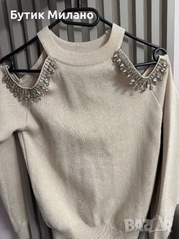 Блуза с камъни