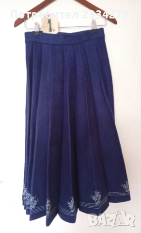 Стари носии от ТРОНСКИЯТ край. Пищимали и бръчник с престилки. , снимка 7 - Антикварни и старинни предмети - 51000435