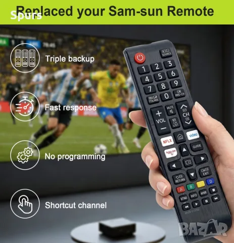 Универсално заместващо дистанционно - LCD, LED, QLED, OLED, UHD 