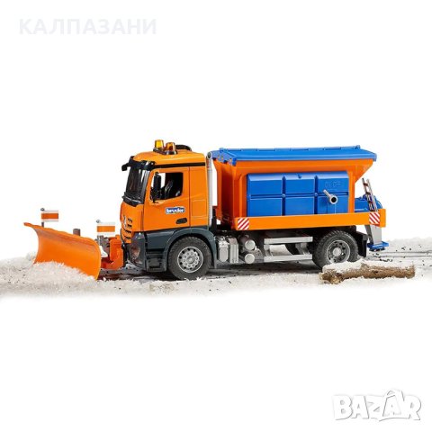 BRUDER Снегорин MERCEDES BENZ 03685, снимка 6 - Коли, камиони, мотори, писти - 40276383