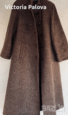 Палто от естествен косъм от лама  LLAMA LUXUSQUALITÄT, снимка 3 - Палта, манта - 53037669