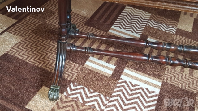 Старинна дървена масичка , снимка 3 - Маси - 53201520