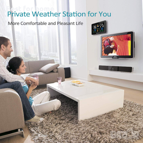 Метрологична станция 9-в-1 от Kalawen, снимка 4 - Друга електроника - 44767996