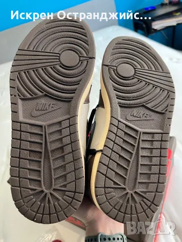 Nike Air Jordan 1 Travis Scott – Номер 44, снимка 5 - Кецове - 48855660