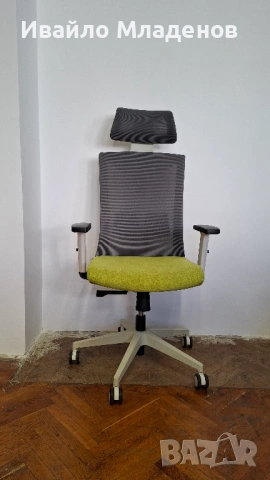 Ергономичен офис стол, снимка 6 - Столове - 54224591