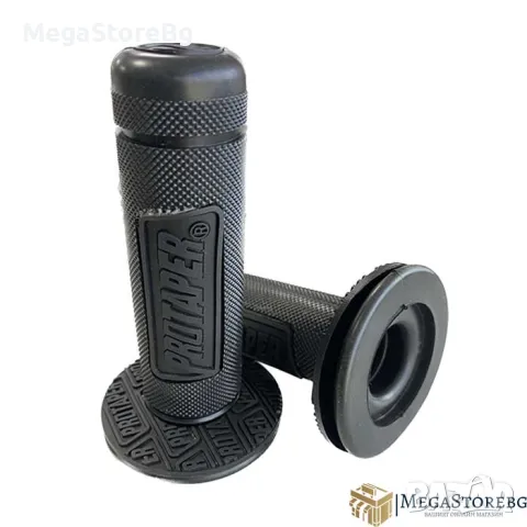 Дръжки за мотоциклет мотор ръкохватки РА483 - 2бр  к-т - ЧЕРНО