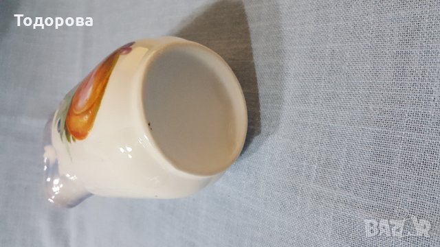 Красива порцеланова каничка, снимка 3 - Антикварни и старинни предмети - 32063371