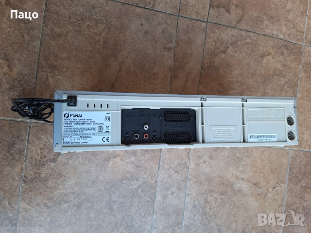 DVD+VHS Funai, снимка 5 - Плейъри, домашно кино, прожектори - 52969990