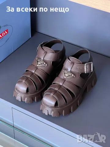 Prada Дамски Сандали Прада - Различни Цветове Код SEM-560, снимка 6 - Сандали - 55875181