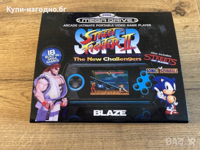 Ретро конзола - Sega Mega Drive Arcade ultimate portable video game player от Blaze, снимка 5 - Други игри и конзоли - 39119737