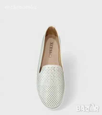 МОДНИ ДАМСКИ ЛОУФЪРИ С ПЕРФОРАЦИИ A2373-2 WHITE

, снимка 5 - Дамски ежедневни обувки - 49697778