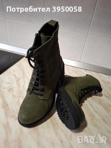 Дамски боти, на бук, 36-ти номер, снимка 2 - Дамски боти - 52914749