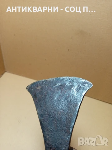 Соц Стара Ръчно Кована Мотичка Номер 1. Тегло 0.650кг., снимка 7 - Антикварни и старинни предмети - 50704622