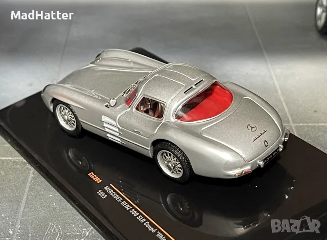 Mercedes-Benz 300 SLR Coupe - 1/43 - IXO / Мерцедес-Бенц, снимка 3 - Колекции - 56090591