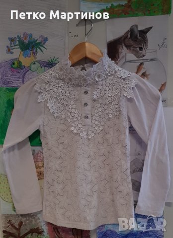 Детска блуза-Размер-122 см, снимка 1 - Детски Блузи и туники - 35643514