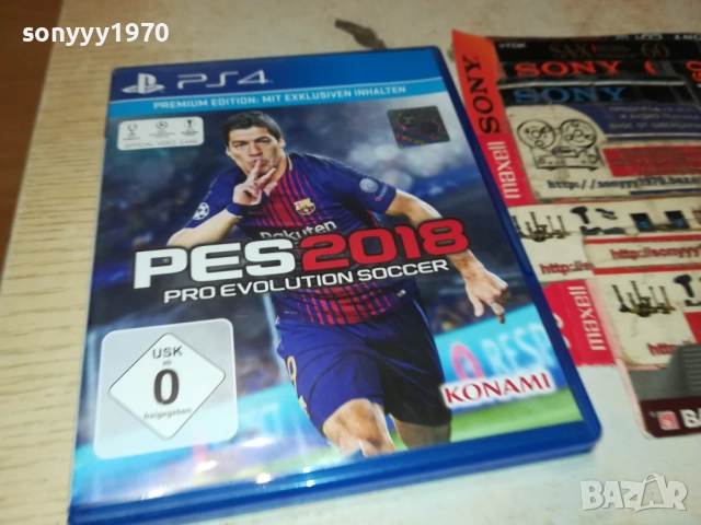 SONY PS4 GAME PES 2018 0610251319, снимка 5 - Игри за PlayStation - 51960883